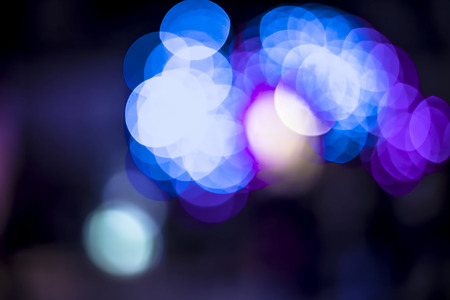 Bokeh background of colorful Christmas lights.