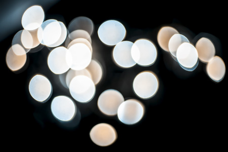 Colorful Christmas lights and blurred background or bookeh of them.の写真素材