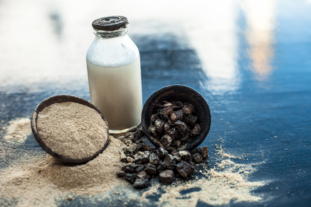 Popular Indian & Asian ayurvedic organic herb musli or Chlorophytum borivilianum or Curculigo...