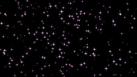 star particles falling with Black Background. Good for astrology and astronomy.の写真素材