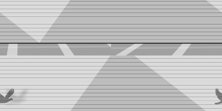 Abstract background of black and white stripes on a metal surface. Tileable image.の写真素材