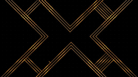 Luxury Gold Geometric Shapes Background. Elegant Abstract Design for Presentations, and Creative Projects with Shiny Metallic Effects and Modern Aestheticの写真素材