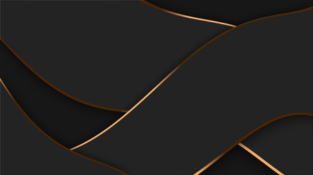 Luxury Background with Gold Geometrical Shapes on Rich Background in for Elegant Visuals Perfect for Events, Branding, Invitations, Fashion, Corporate Videos, and Premium Graphic Designの写真素材