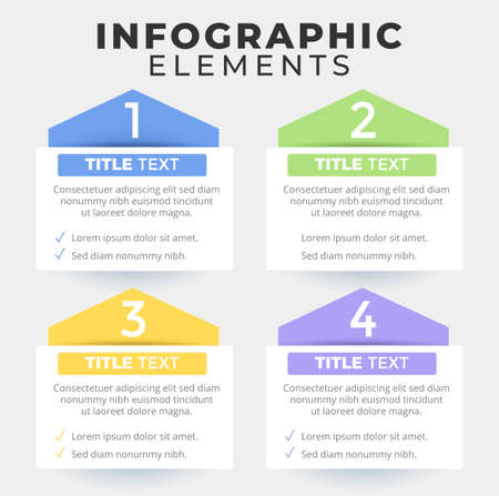 business infographicのイラスト素材
