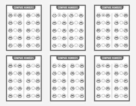 Counting Game for Preschool Children. An educational math game. Additional spreadsheetsのイラスト素材