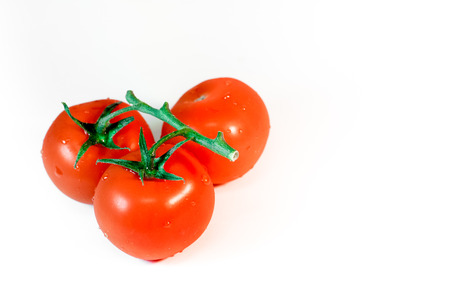 Cherry tomatoes - isolatedの写真素材