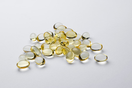 Omega 3 pills  isolated