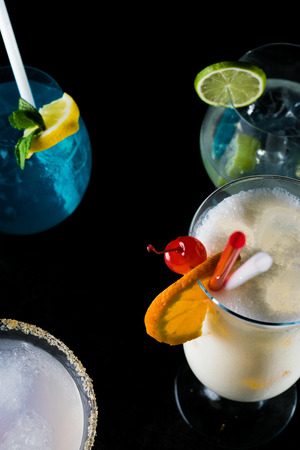 Summer cocktailsの写真素材