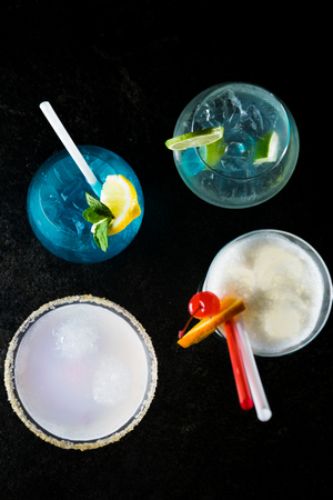 Summer cocktailsの写真素材