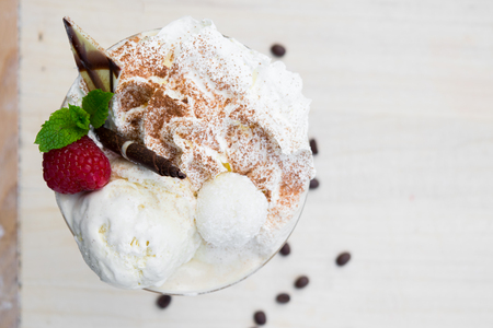 Ice cream cupの写真素材