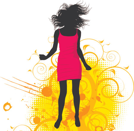 Dancerのイラスト素材