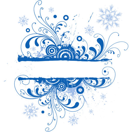 Winter backgroundのイラスト素材