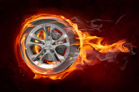 Burning wheel