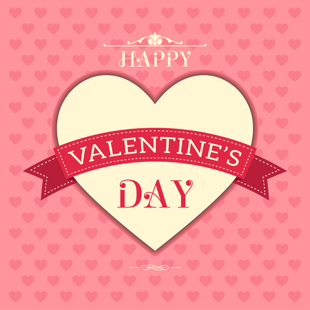 Happy valentines dayのイラスト素材