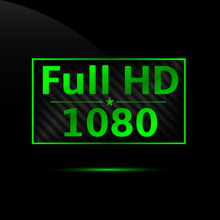 Full HD iconのイラスト素材