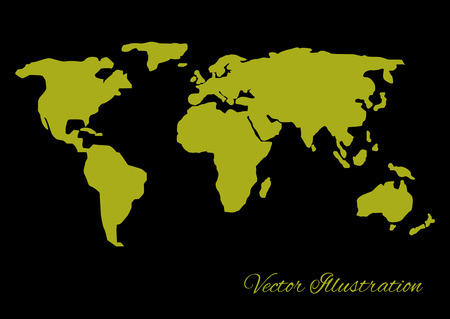 World mapのイラスト素材