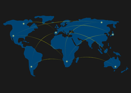 Connection conceptのイラスト素材