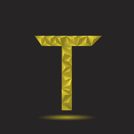 Letter Tのイラスト素材