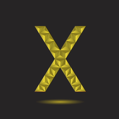 Letter Xのイラスト素材