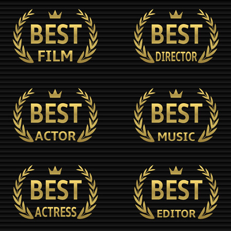 Best Film Awardのイラスト素材