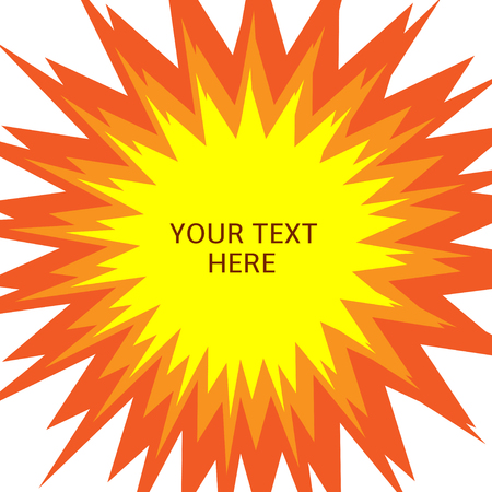 Abstract Explosion background with place for your textのイラスト素材
