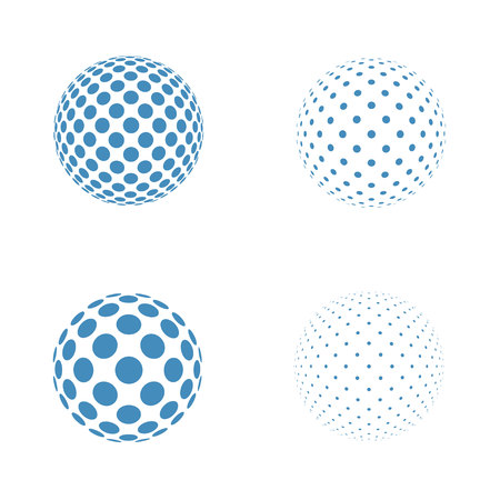 Abstract Globe Logo Templateのイラスト素材