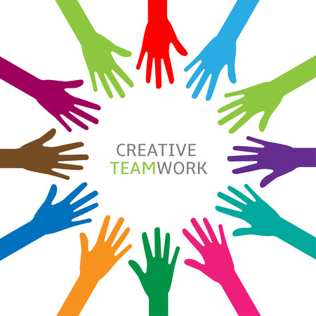 A lot of handsのイラスト素材