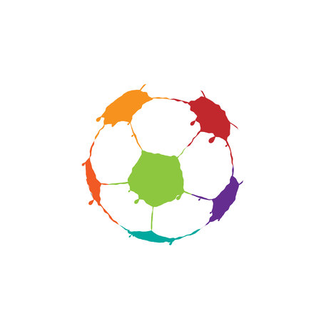 Art Soccer ballのイラスト素材