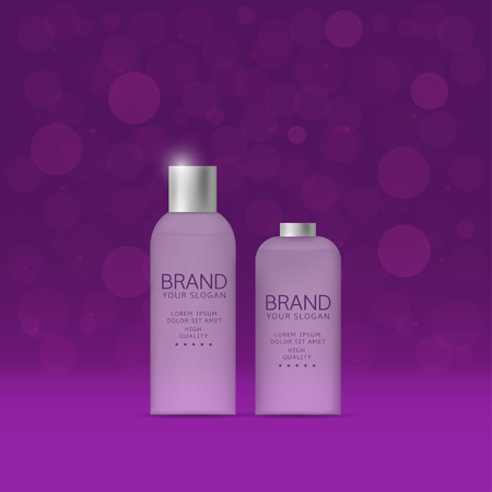 Shampoo and spray bottlesのイラスト素材