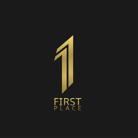 First place signのイラスト素材