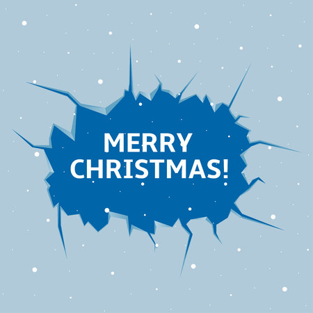 Merry Christmas illustrationのイラスト素材