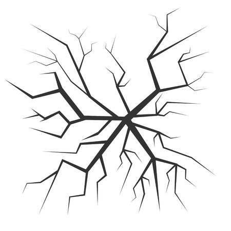 Cracked backgrond illustrationのイラスト素材