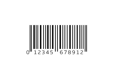 Simple bar codeのイラスト素材