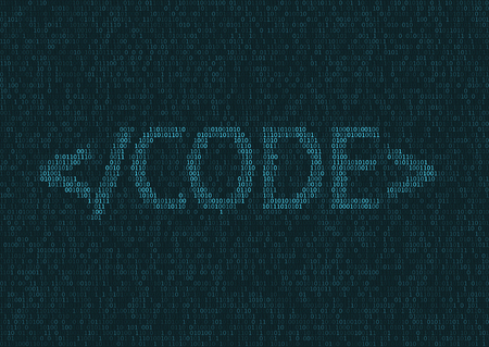 Programming code backgroundのイラスト素材