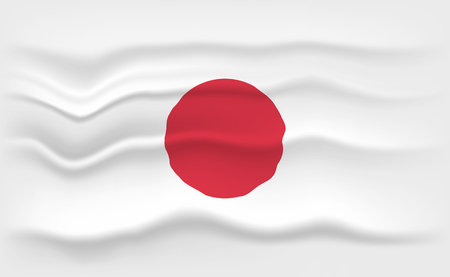 Flag of Japanのイラスト素材