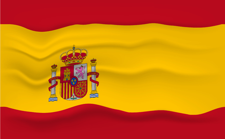 Flag of Spainのイラスト素材