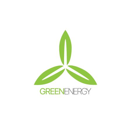 Green Energy labelのイラスト素材