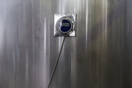 Equipment for staged production bottling of Finished food products.,Thermometer.の写真素材