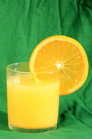 Orange juiceの写真素材