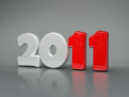 2011 New year symbolの写真素材