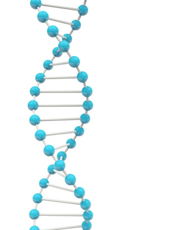 Shiny molecule isolated on whiteの写真素材