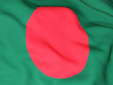 Flag of bangladeshの写真素材