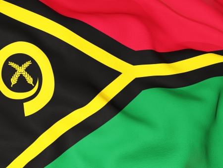 Flag of vanuatuの写真素材