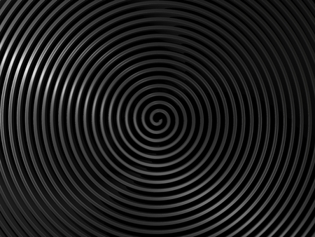 Dark metal background with striped textureの写真素材