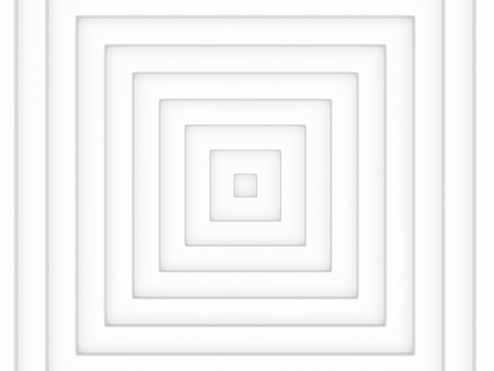 White background with industrial pattern. 3D illustrationの写真素材