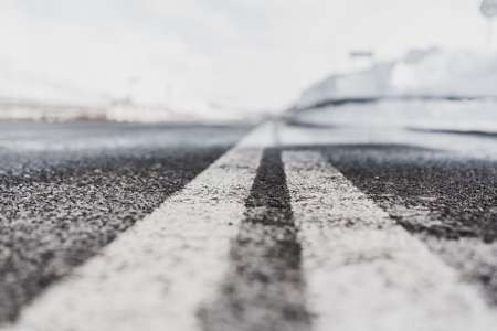 Road to volcanos at the Kamchatka Peninsulaの写真素材