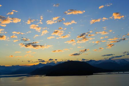 Sunset in Alaska