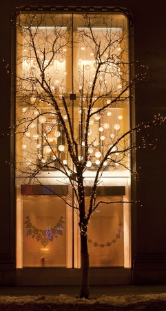 Holiday Window Casesの写真素材
