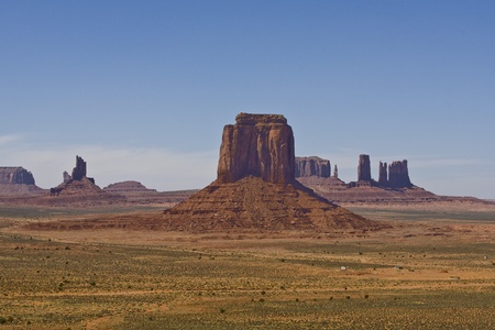 Monument Valley. USAの写真素材