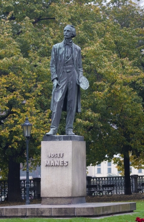 Josef Manes - Famous Czech Painterのeditorial素材